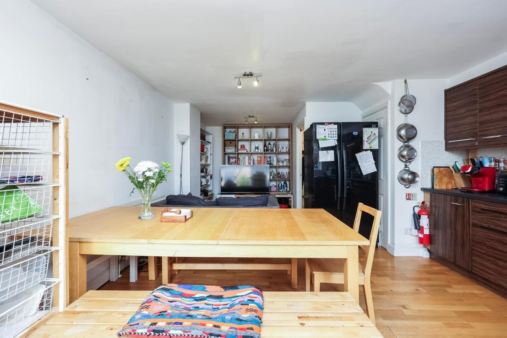 Vibrant Clapham Double Bedroom 런던 외부 사진