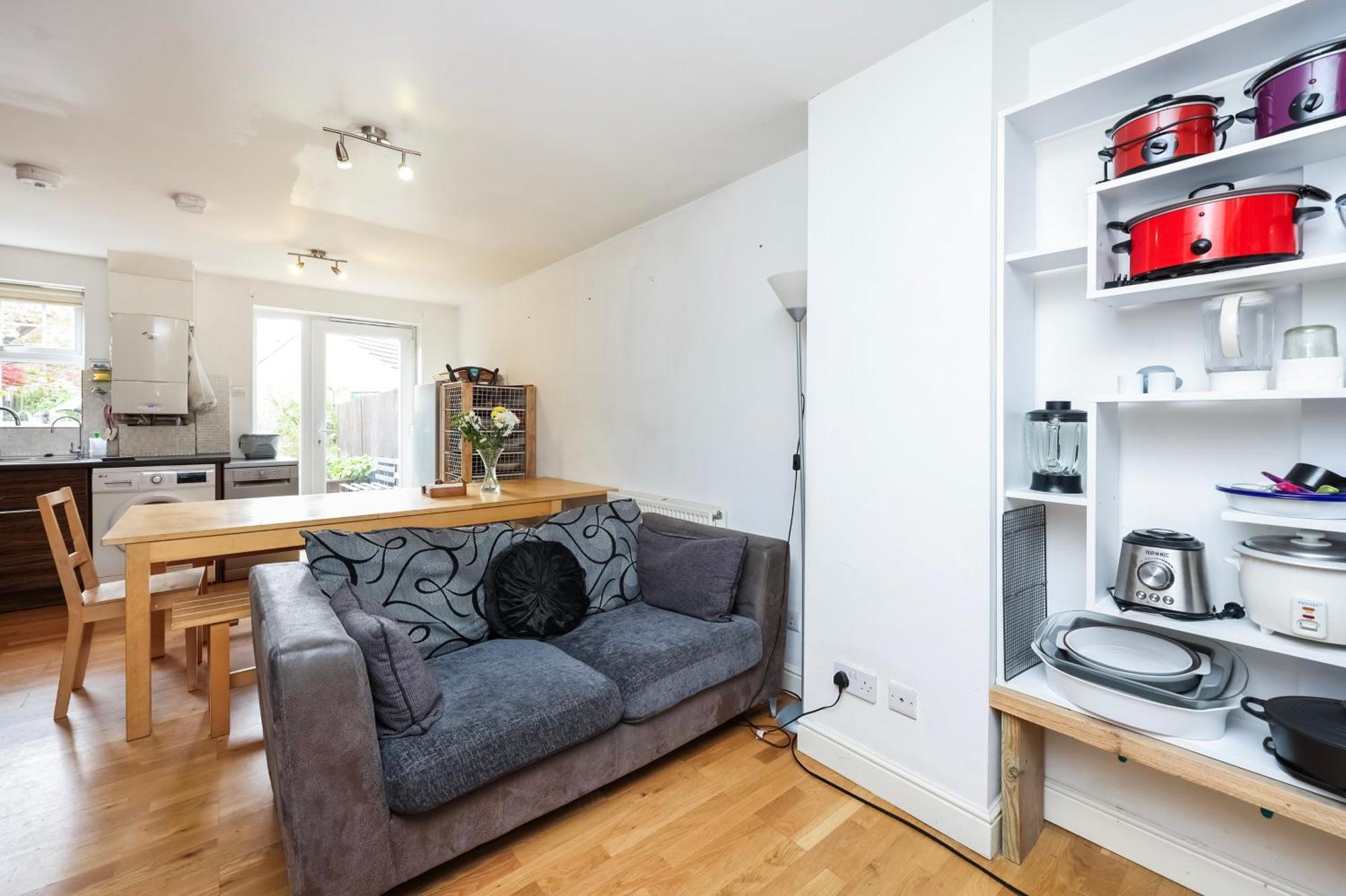 Vibrant Clapham Double Bedroom 런던 외부 사진